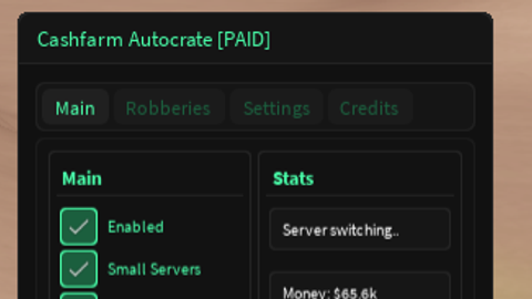 Cashfarm Autofarm (JAILBREAK AUTOFARM)